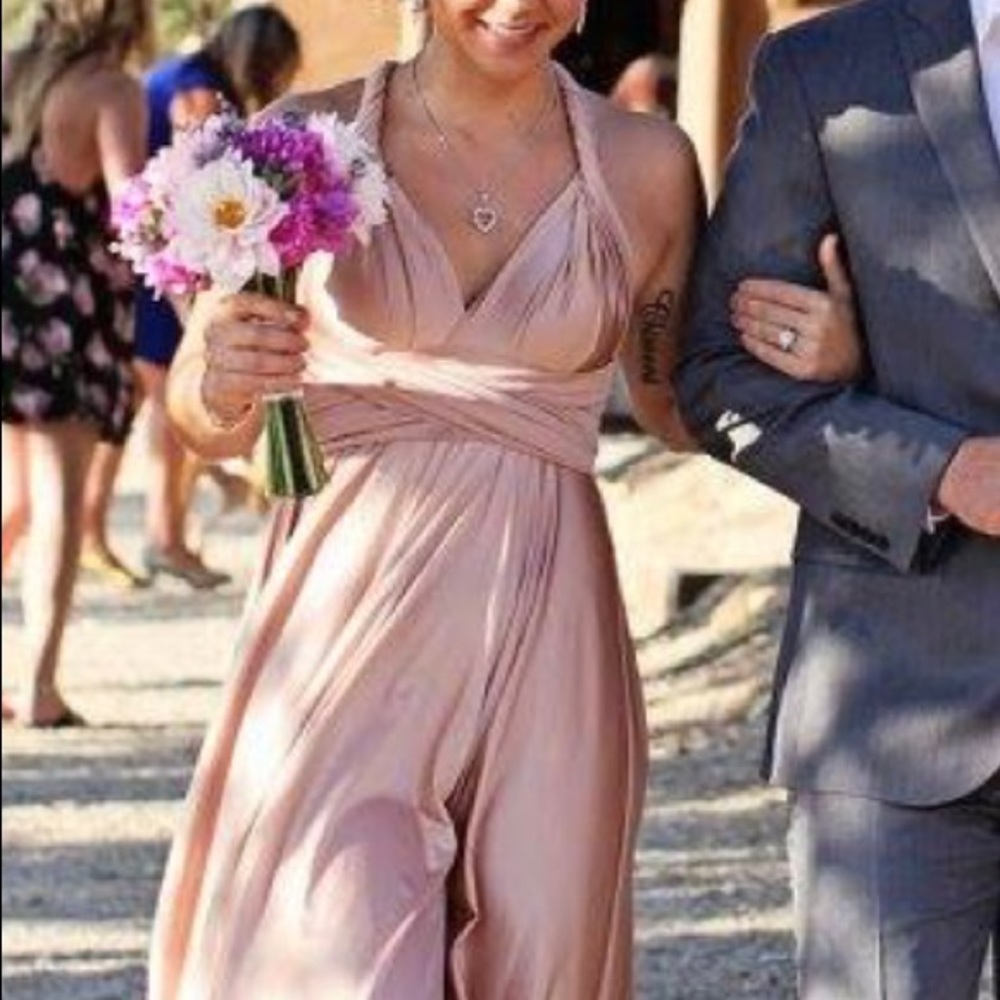 Two Birds Pink Dress